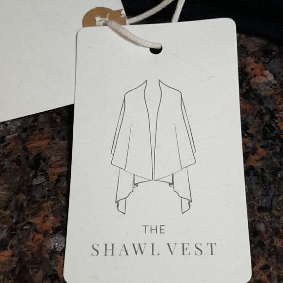 The Look By M. Shawl Vest...ONE Size...New... - Picture 4 of 7